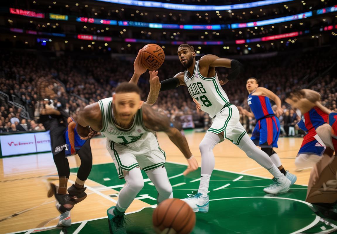 NBA常规赛：凯尔特人vs活塞，杰伦·布朗与凯德·康宁汉姆核心对决点燃赛场